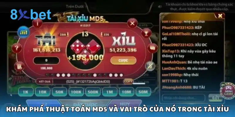 Khám phá thuật toán MD5 và vai trò của nó trong tài xỉu
